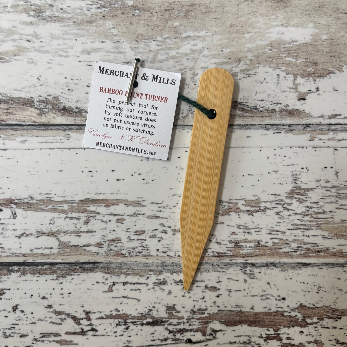 Merchant and Mills Bamboo Sewing Point Turner