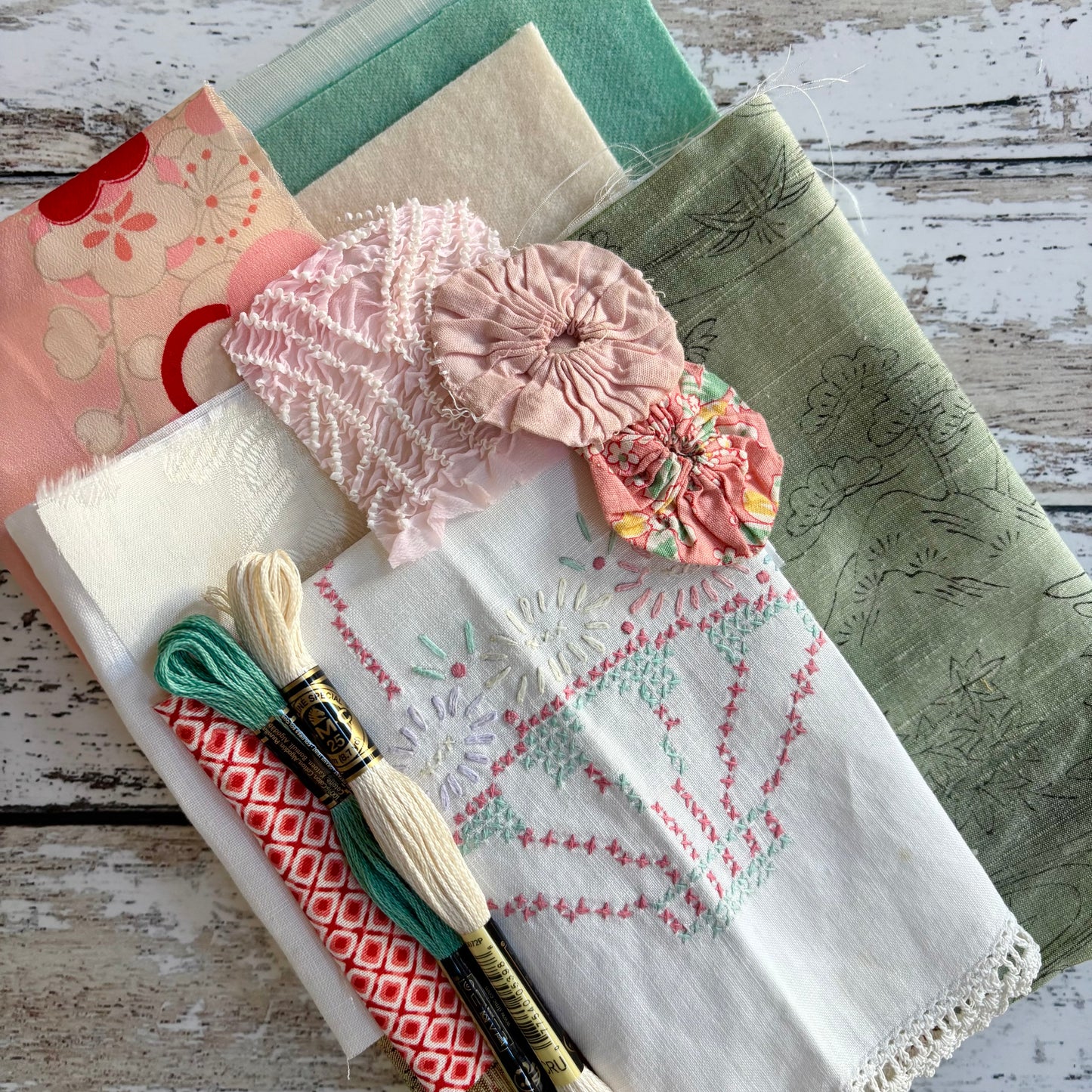 Japanese Vintage Textile Needlebook Bundle