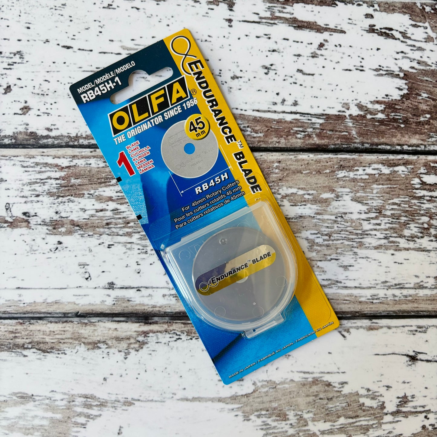 Olfa Rotary Cutter - 45mm - Endurance Replacement Blade