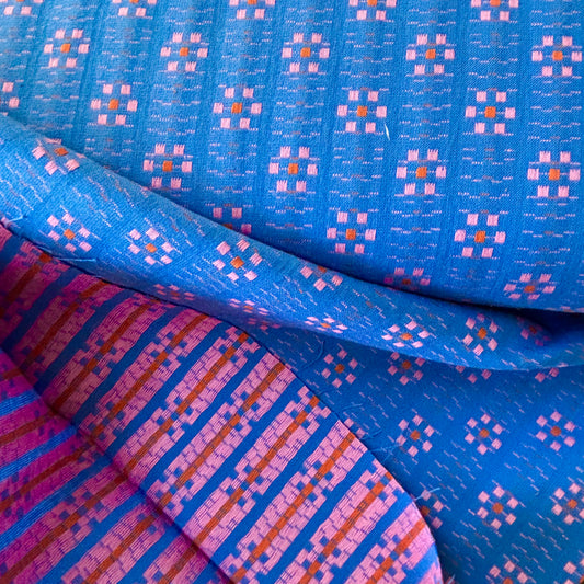 Swedish Holiday Karin Floral Cobalt