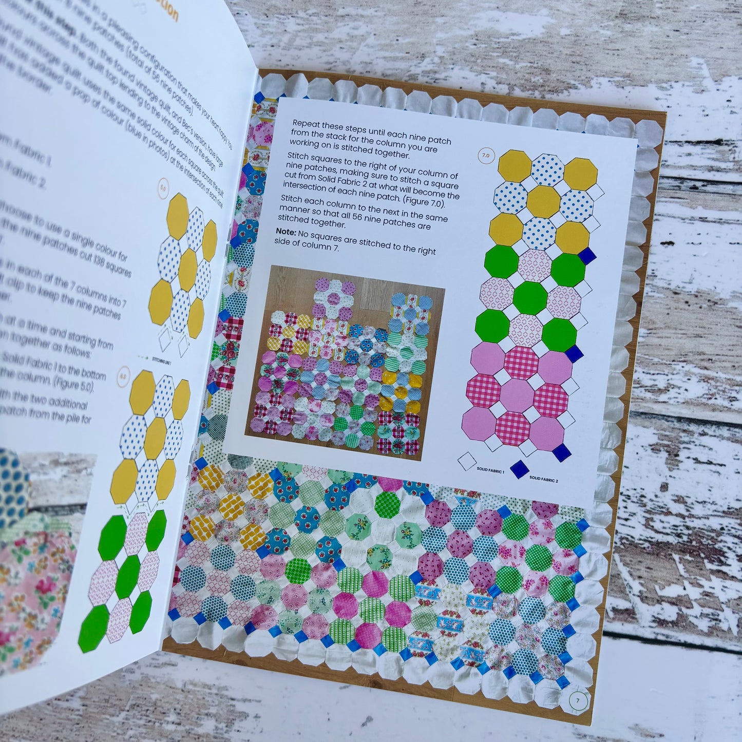 Sadie’s Quilt Pattern (A5 Hard Copy Booklet)