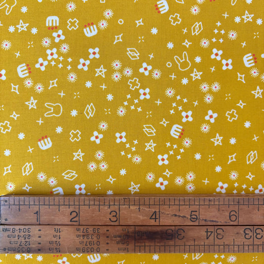 Woodland Park - Bunny Bloom in Goldenrod - Ruby Star Society