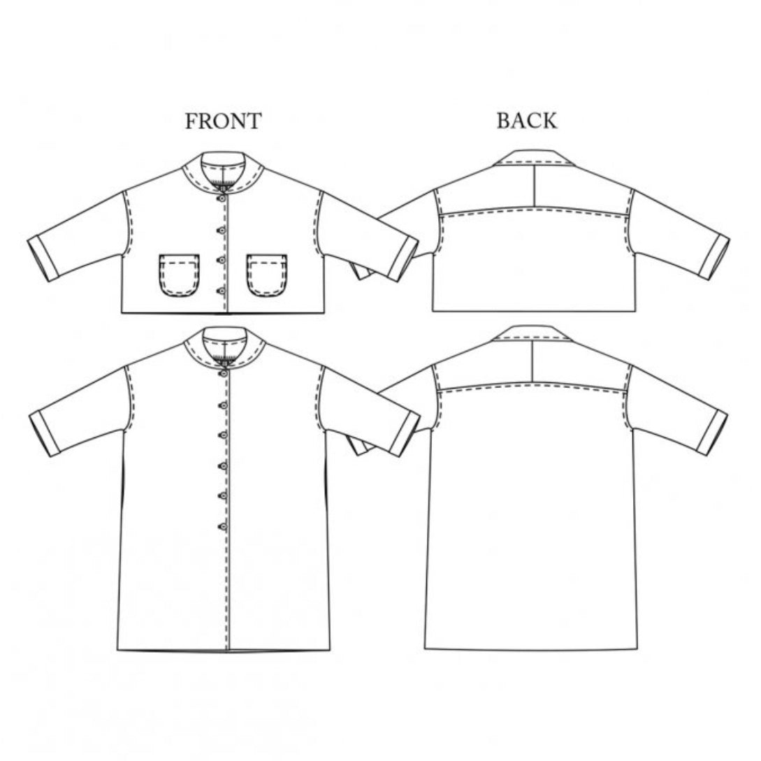 The Sanda Sewing Pattern - UK 6-18