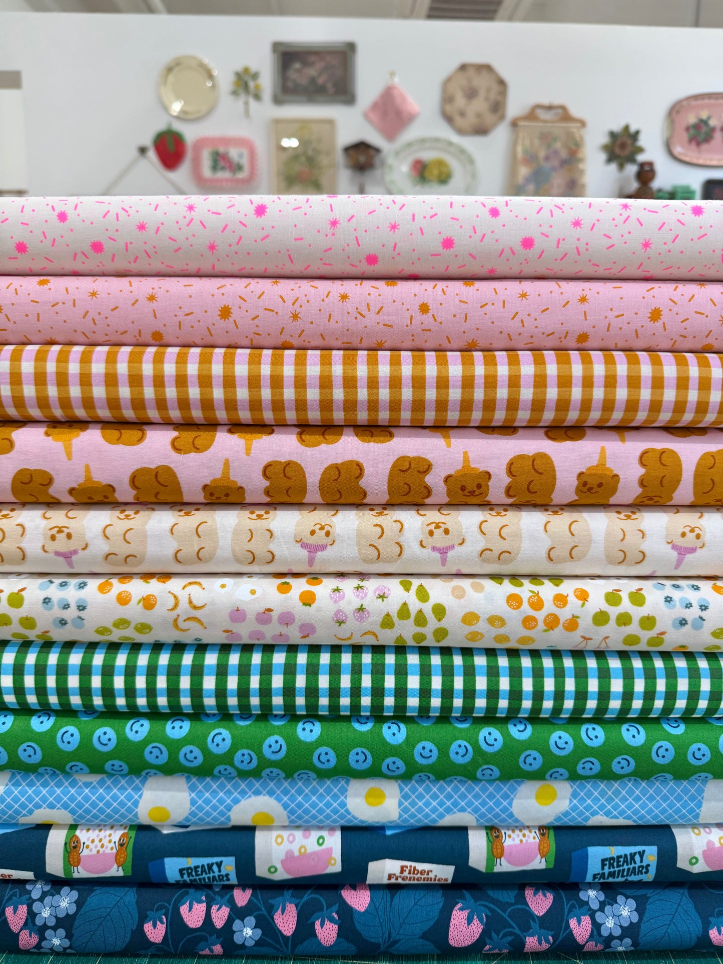 Egg and Friends - Tablecloth in Honey - Ruby Star Society