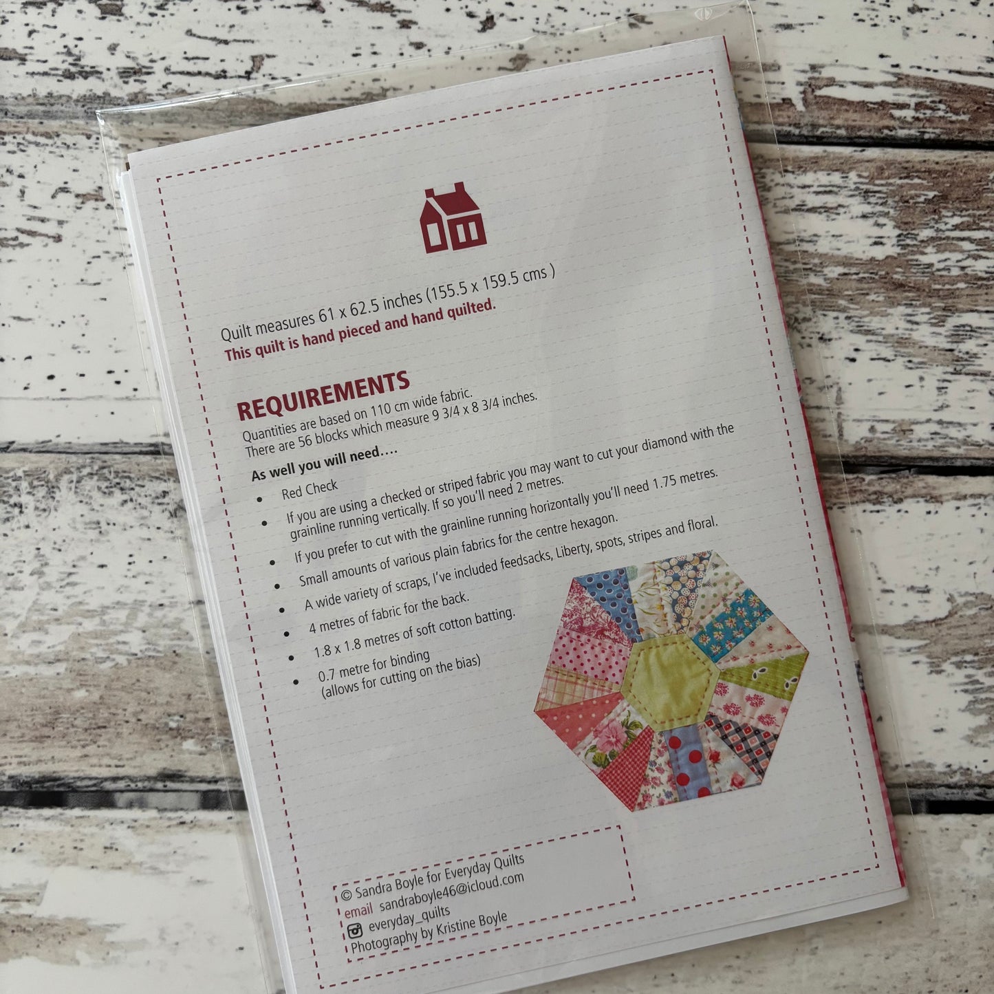 Southern Belle Pattern by Everyday Quilts