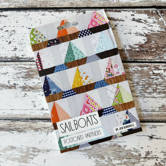 Sailboats - Postcard Partner by Jen Kingwell