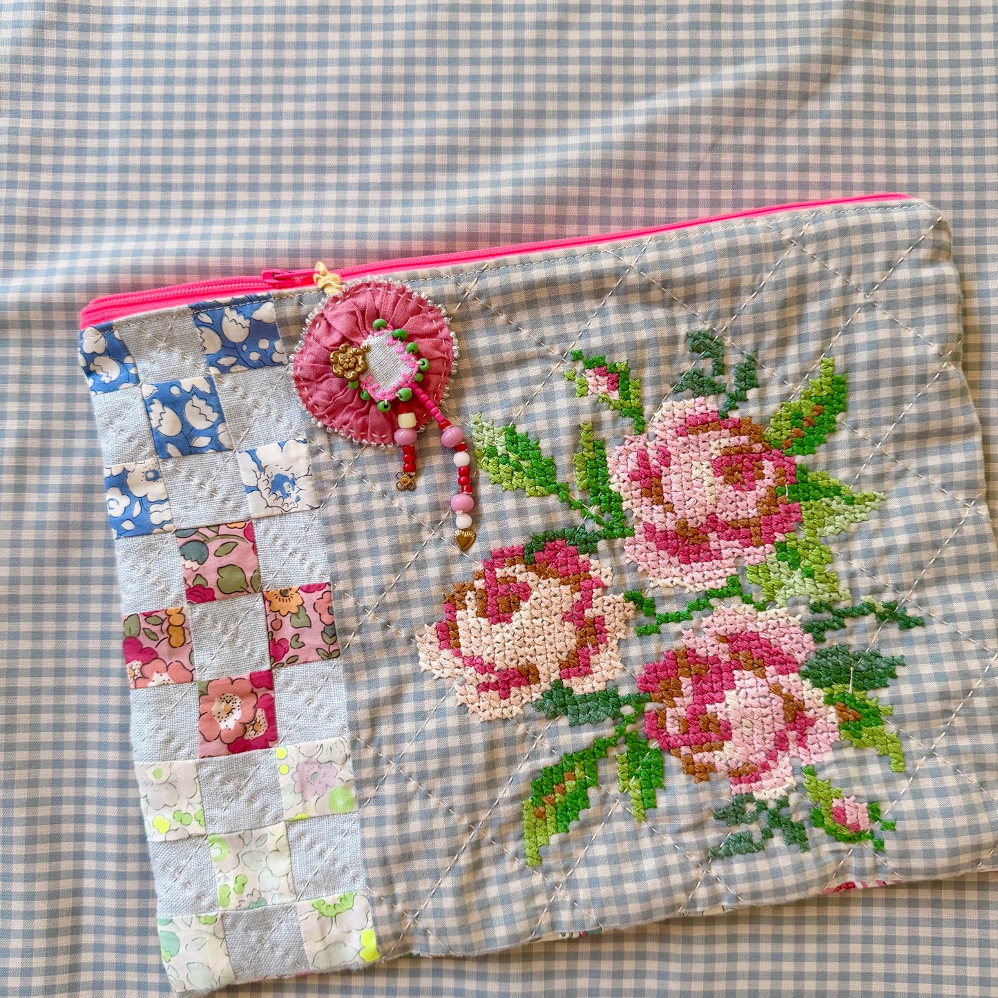 Cloudy 1/8th “ Yarn Dyed Japanese Gingham