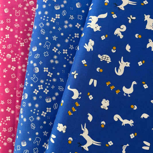 Woodland Park - Menagerie in Blue Ribbon - Ruby Star Society