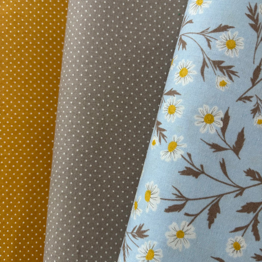 Farmhouse Pin Dot in Stone - Sun Drenched by Moda