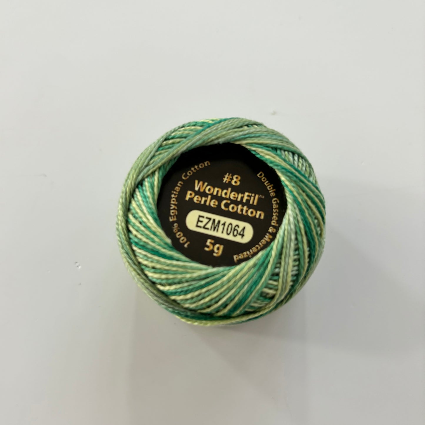 Wonderfil Variegated Perle 8 Thread - EZM1064 Spring Green