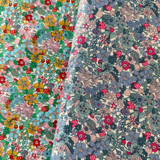 Flowertop Forest A - Everlasting Collection - Liberty Lasenby Quilting Cotton
