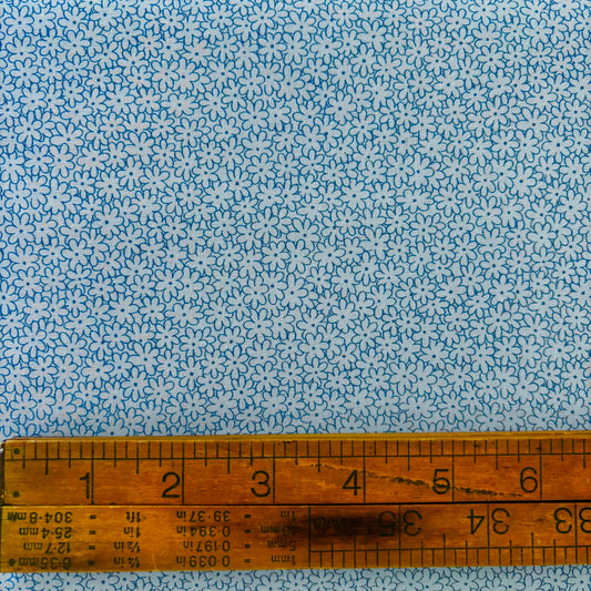 Time And Again - Meadowland Small Floral Blender, Sky