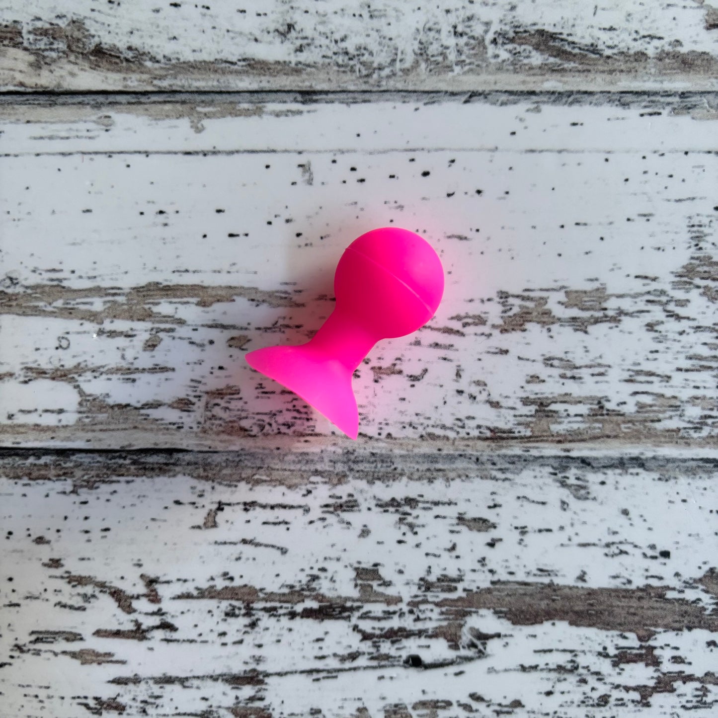 Suction Stamp Handle - Hot Pink