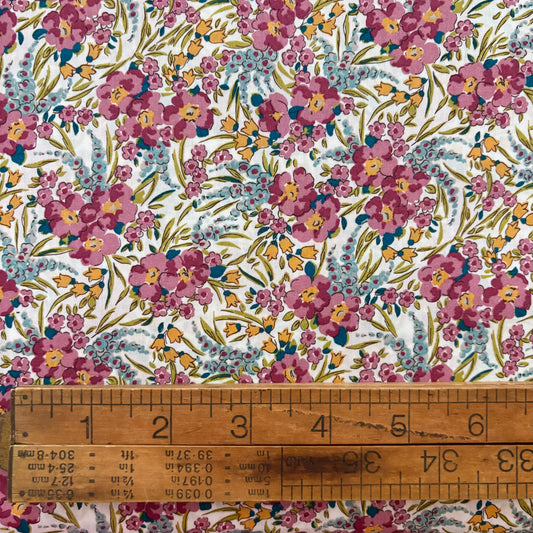 Swirling Petals B - Liberty Tana Lawn