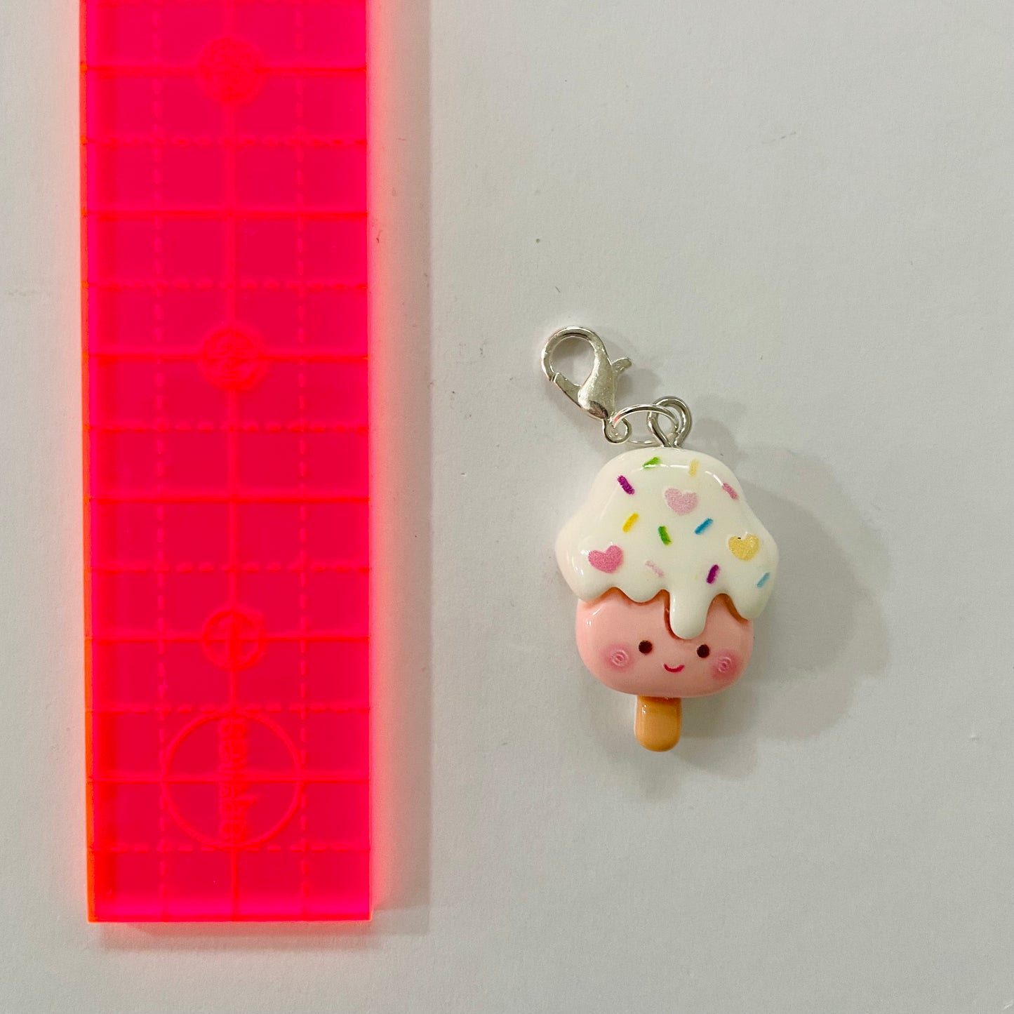 Icy Pole Zipper Charm