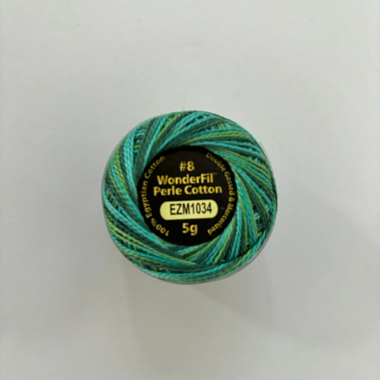 Wonderfil Variegated Perle 8 Thread - EZM1034 Canopy