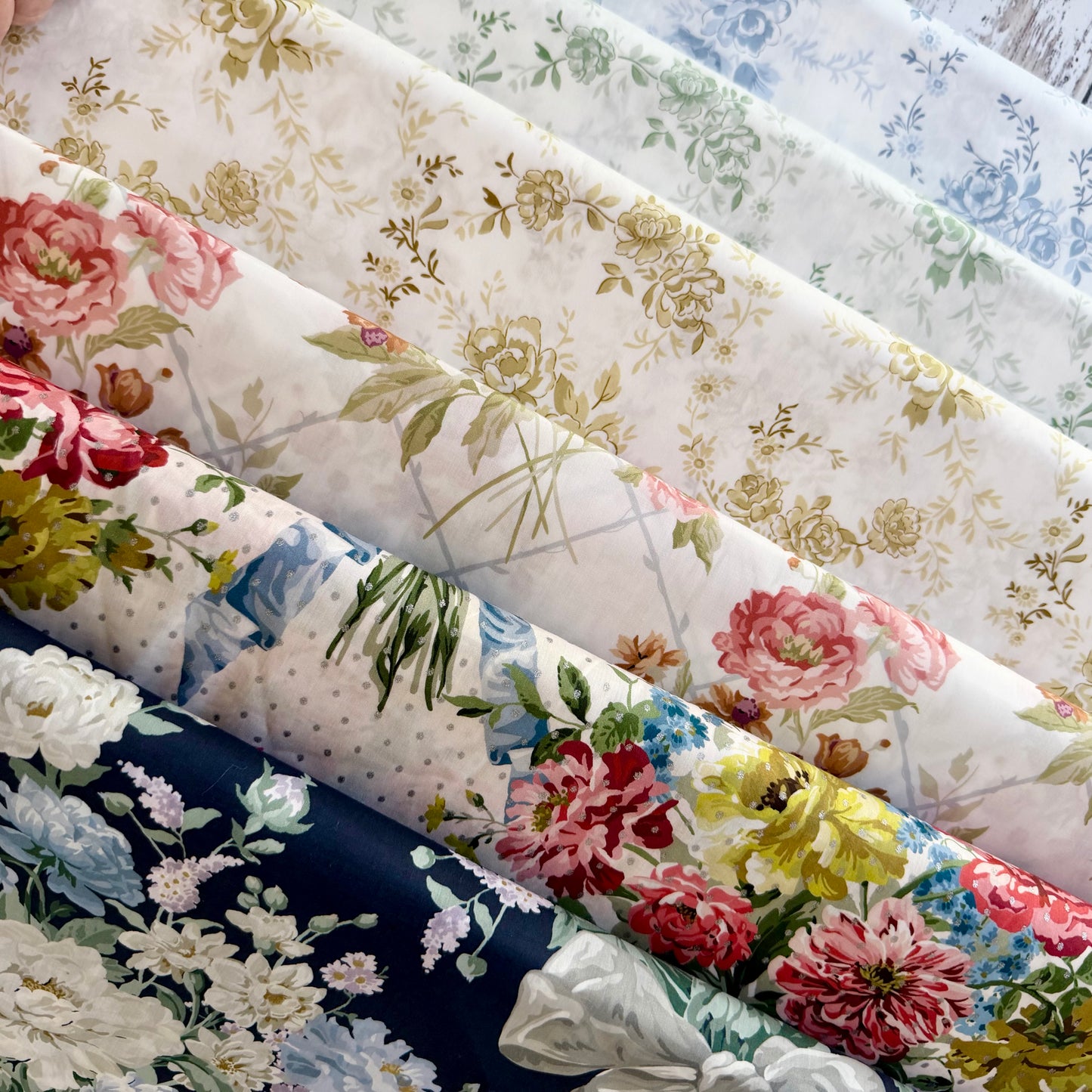 Liberty Tana Lawn - Bridgerton Bow Bouquet B