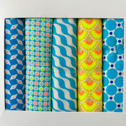Wasabi - 5 Fat Quarters from Petit Pan