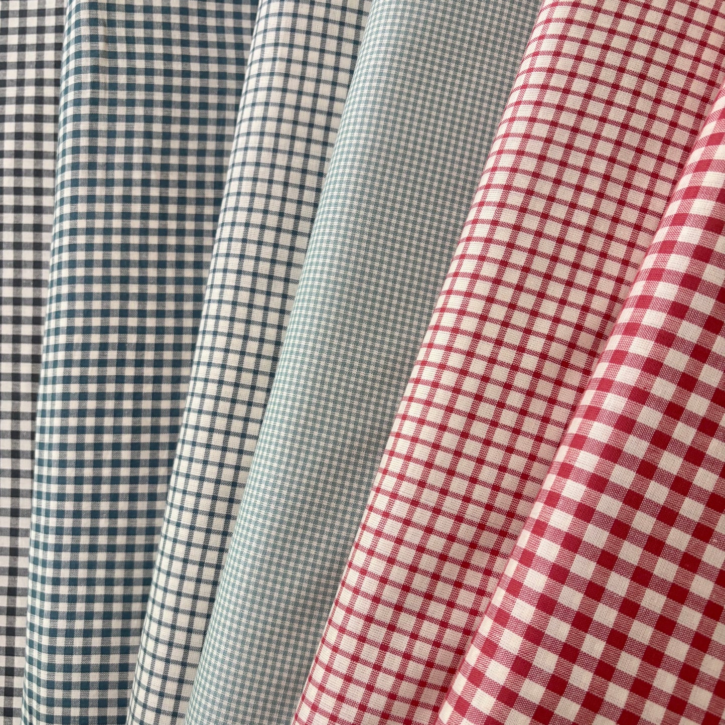 French General - Woven Ginghams Garance Pearl