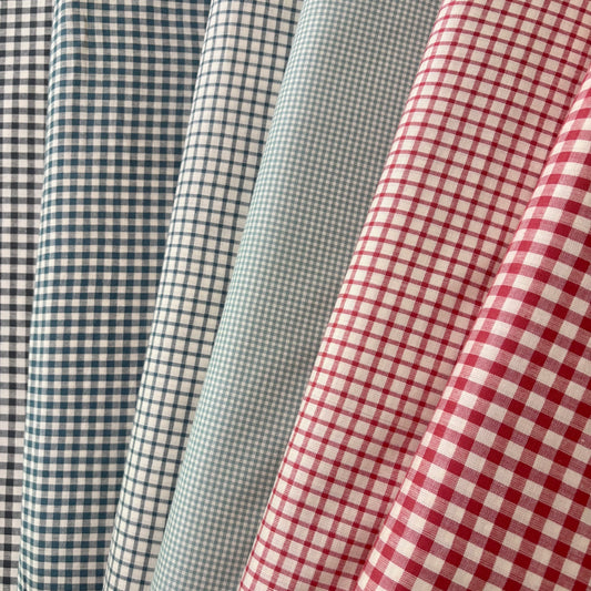 French General - Woven Ginghams Garance Pearl