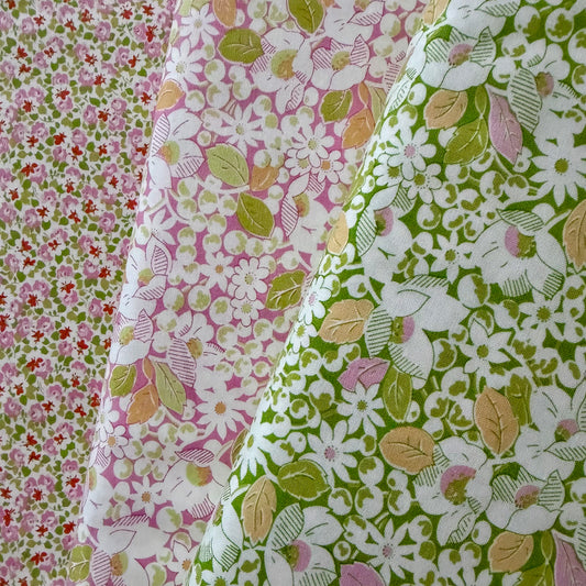 Summers End - Garden Bounty Florals in Lilac - Moda