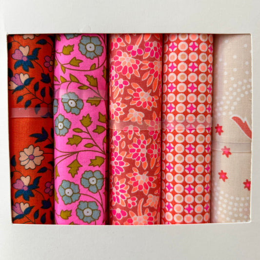 Rose - 5 Fat Quarters from Petit Pan