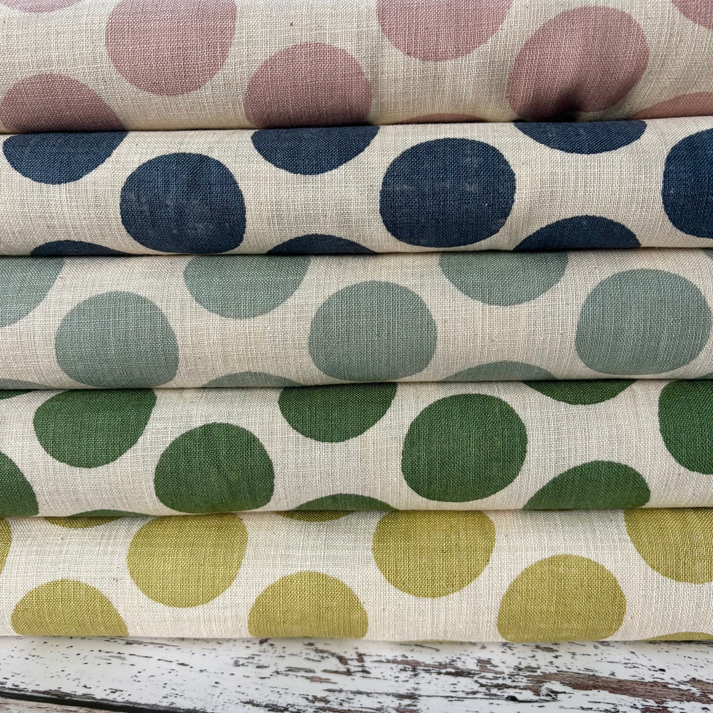 Chartreuse Large Dot