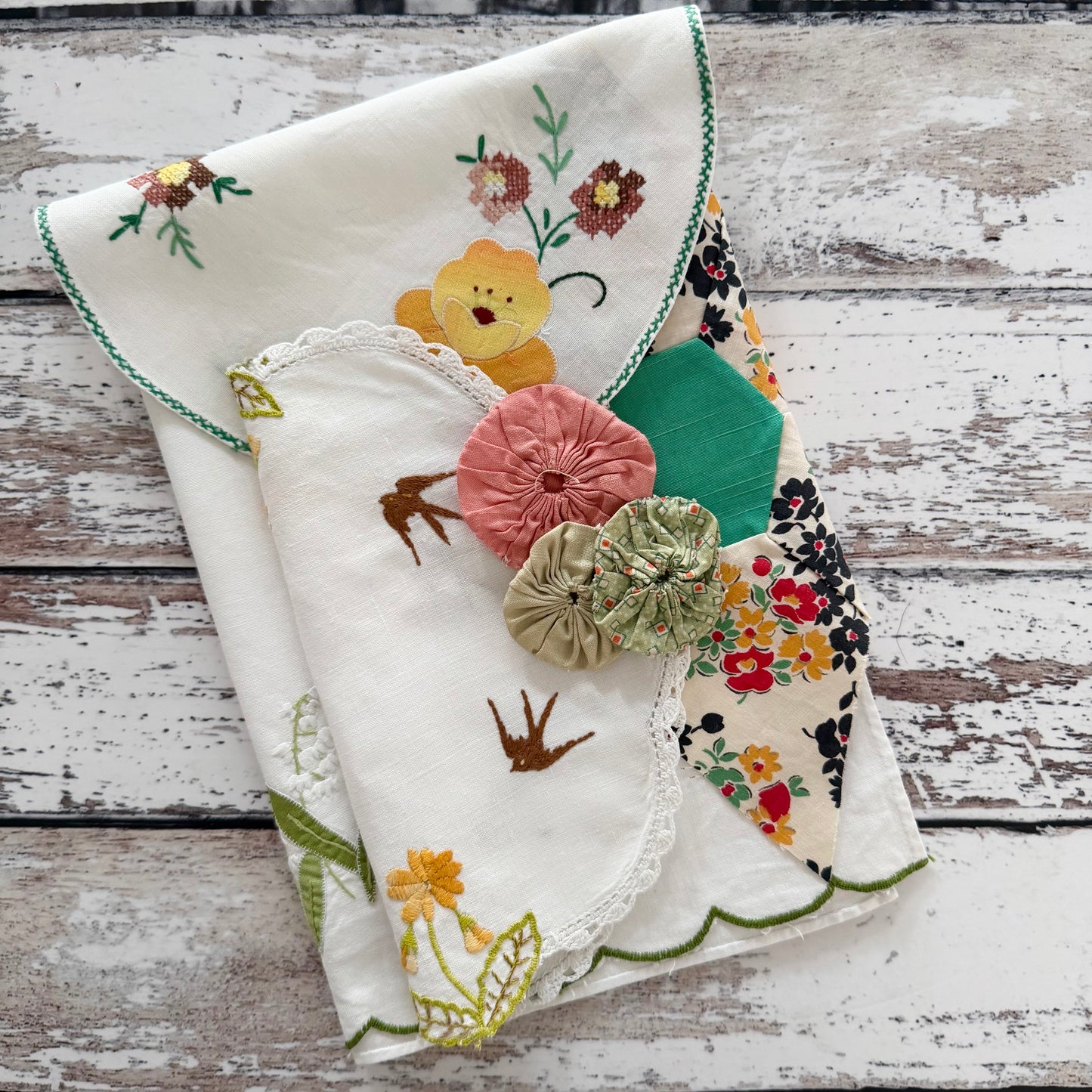 Vintage Bundle for Textile Collage (D)