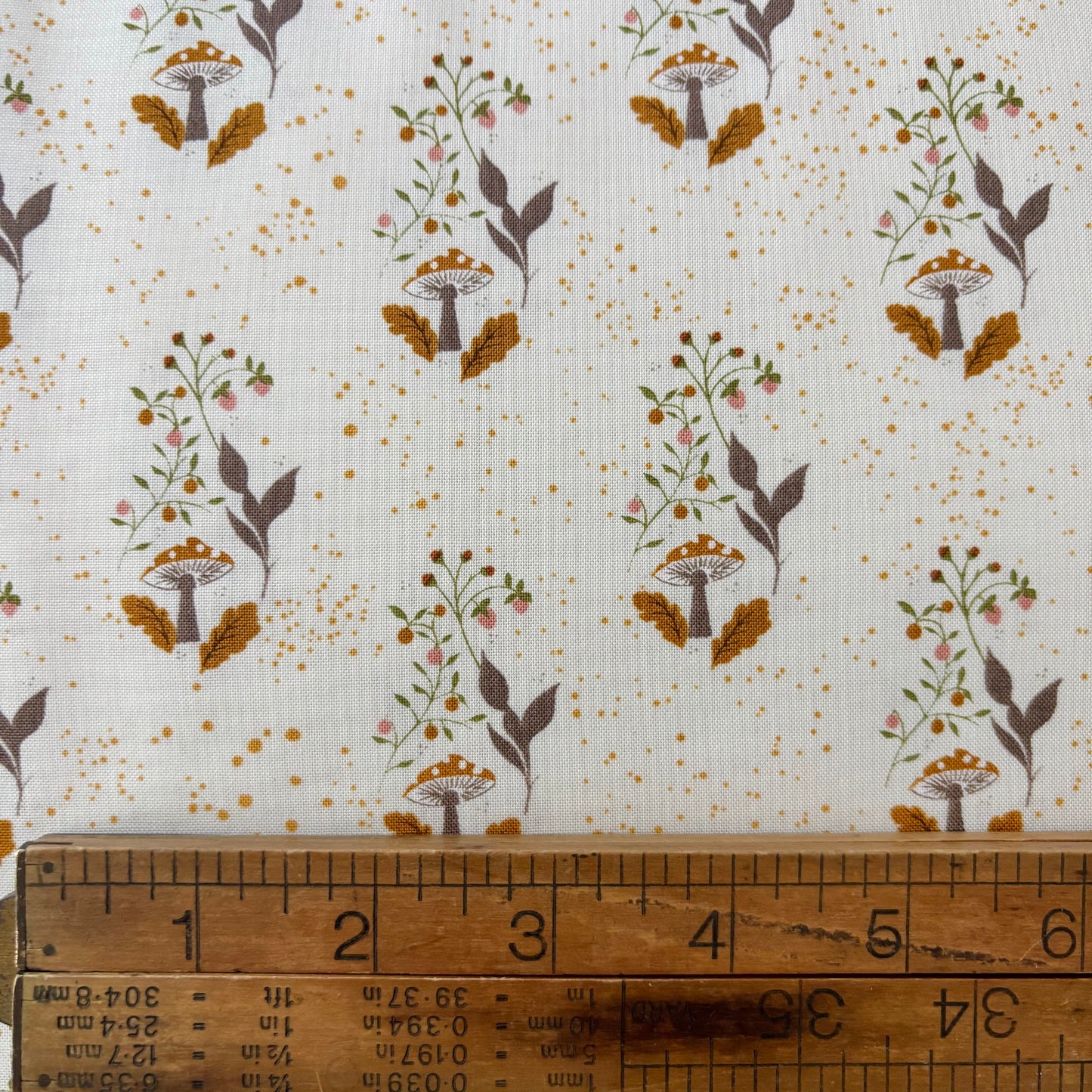 Mushroom Path in Porcelain from Frivolity by Moda