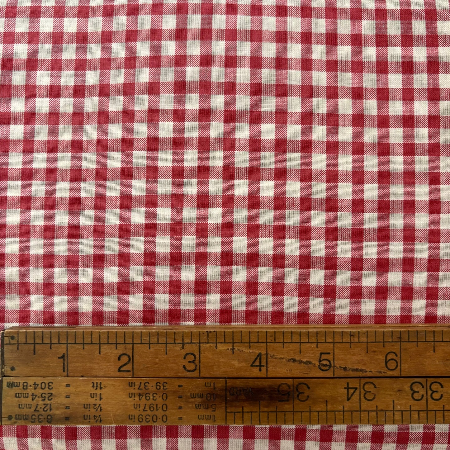 French General - Woven Ginghams Garance Pearl