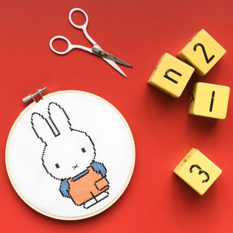 Cotton Clara - Miffy Dungaree Cross Stitch Kit