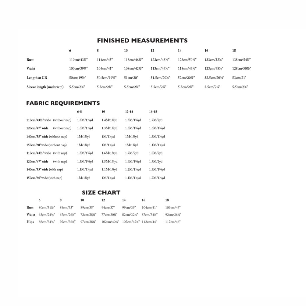 The Celeste Sewing Pattern - UK 6-18