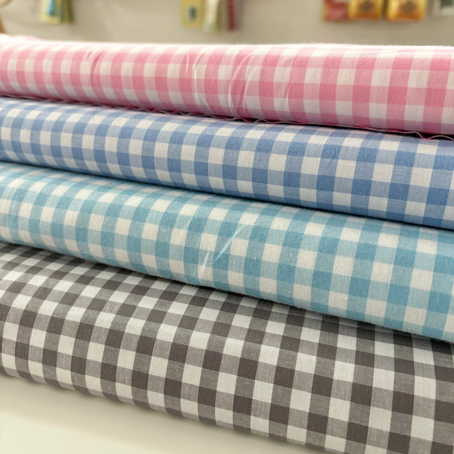 Japanese - Gingham Gray