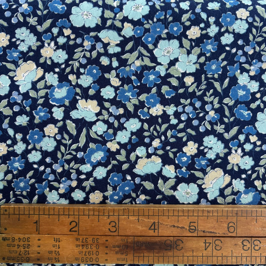 Sevenberry Dark Blue Floral