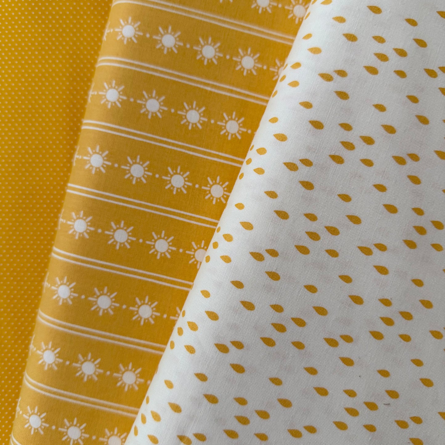 Golden Yellow with Pin Dot