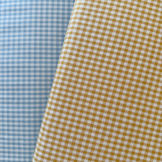 Cloudy 1/8th “ Yarn Dyed Japanese Gingham