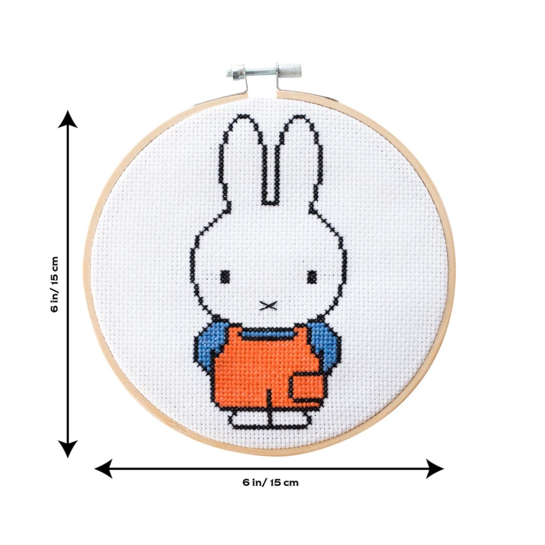 Cotton Clara - Miffy Dungaree Cross Stitch Kit