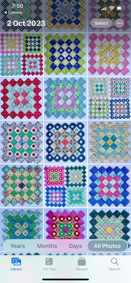 1 1/2” Square Papers - Sue Daley Designs