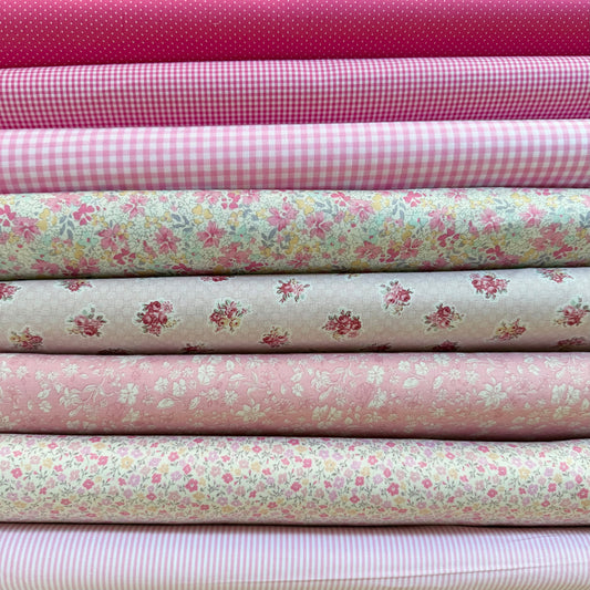 Hot Pink with Pin Dot