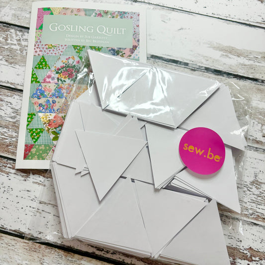 Gosling Quilt Paper Pieces