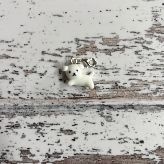 Ziggy Bagel Zipper Charm