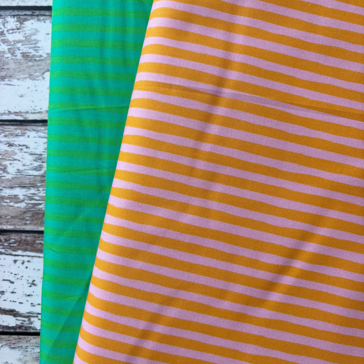 Ruby and Bee Blenders - Drawn Stripe in Tumeric / Vervain