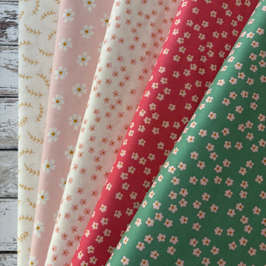 Daisy Days in Ballet Pink - Bloom and Sew - Riley Blake