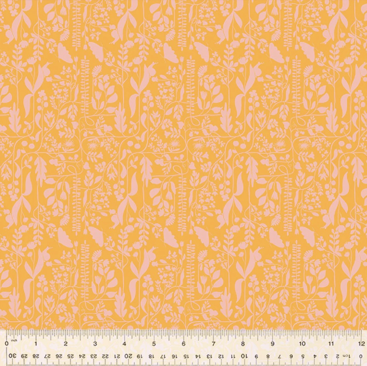 Meander in Orange - Insectarium by Tamara Kate for Windham Fabrics