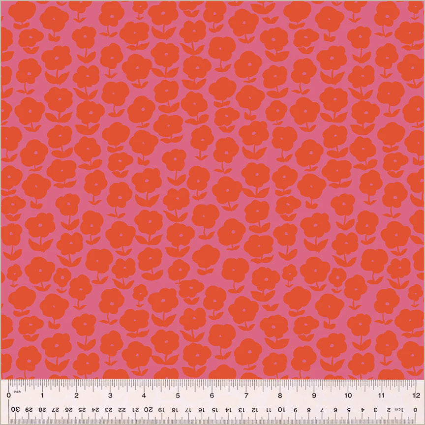 Ruby and Bee Blenders - Puffy Daisy in Purple / Red