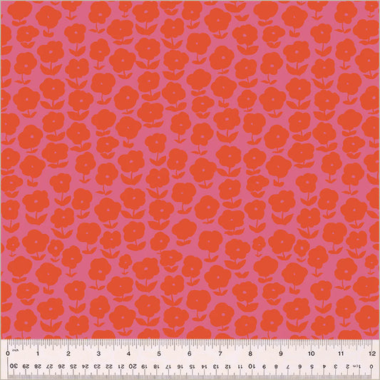 Ruby and Bee Blenders - Puffy Daisy in Purple / Red