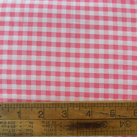 YUWA Basic Check - Pink