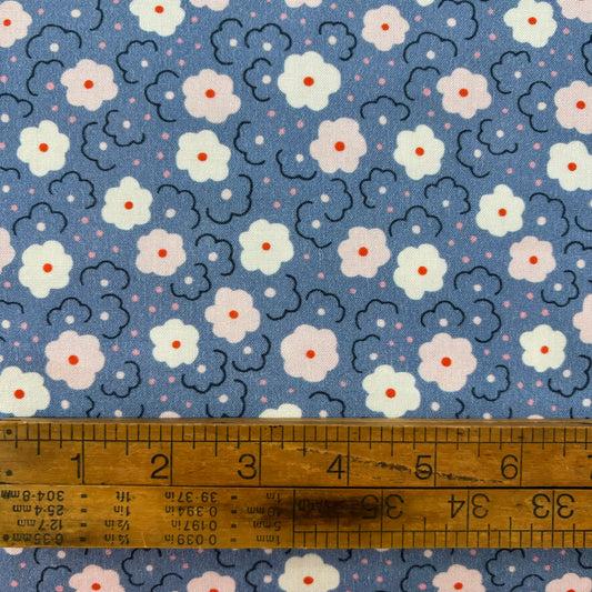 Cozy Balcony - Blue Floral