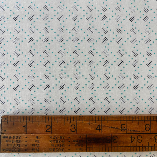 Time And Again - Zigzag Blender Flour Aqua