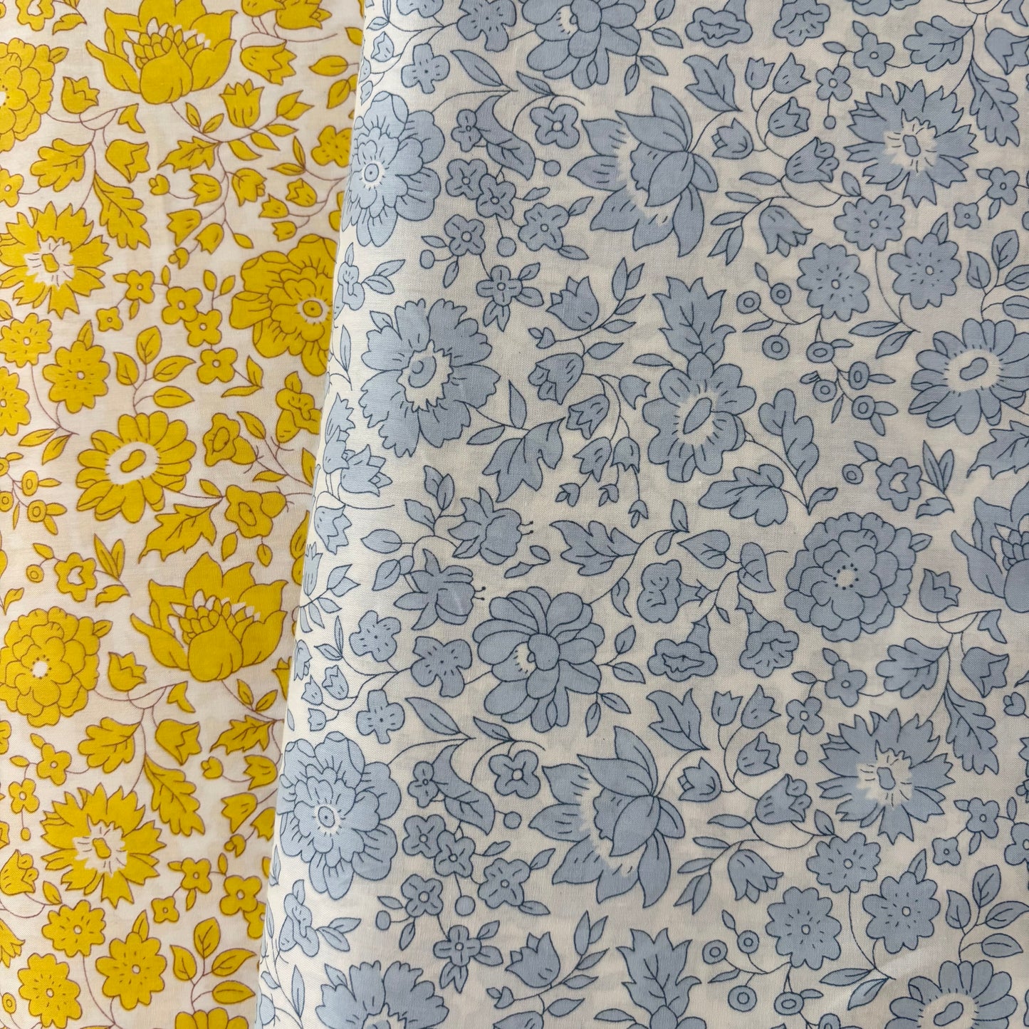 The Floral Journey - D'Anjo Sky B - Liberty Tana Lawn